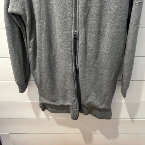 🩶 NIKE Full-Zip Hoodie – Heather Grey – Size S - Picture 7 of 10
